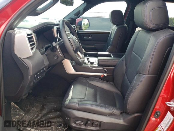 2023 Toyota Sequoia SR5 with VIN 7SVAAAAA2PX001916, listed as a Copart auction lot 56596354 with 15,277 mi miles and Salvage Title. Bid and sale history available at carsss.com. Image 7.