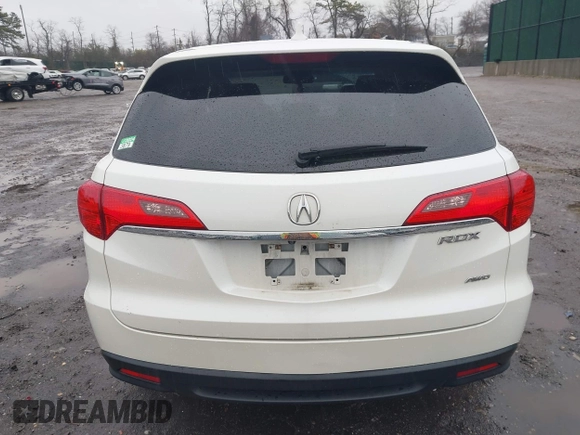 2015 Acura RDX Tech Pkg with VIN 5J8TB4H57FL021547, listed as a IAAI auction lot 41978867 with 104,719 mi miles. Bid and sale history available at carsss.com. Image 16.