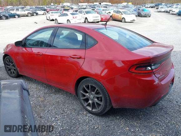 2014 Dodge Dart SXT with VIN 1C3CDFBB0ED926275, listed as a IAAI auction lot 40784084 with 232,880 mi miles. Bid and sale history available at carsss.com. Image 3.