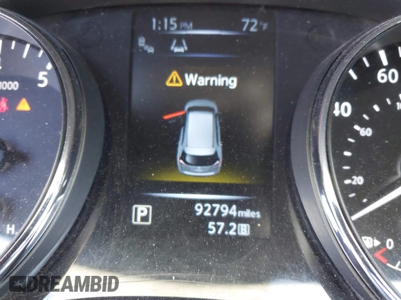 2015 Nissan Rogue SV z VIN 5N1AT2MK1FC853092, wystawiony jako IAAI lot #42327990 z przebiegiem 92 794 mil mil oraz . Historia ofert i sprzedaży dostępna na DreamBid. Obrazek 7.