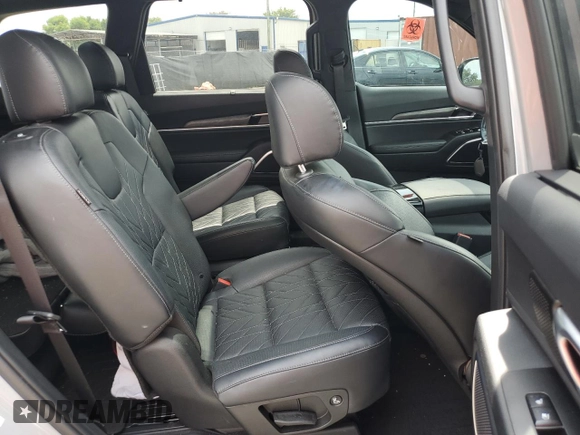 2023 Kia Telluride SX Prestige X-Pro z VIN 5XYP5DGC6PG386905, wystawiony jako Copart lot #55632725 z przebiegiem 35 982 mil mil oraz Nie do naprawy • Non repairable. Historia ofert i sprzedaży dostępna na DreamBid. Obrazek 11.