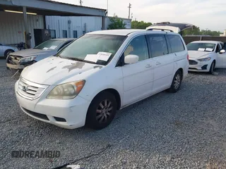 2010 Honda Odyssey EX with VIN 5FNRL3H41AB008005, listed as a IAAI auction lot 42058519 with 214,175 mi miles. Bid and sale history available at carsss.com. Image 2.