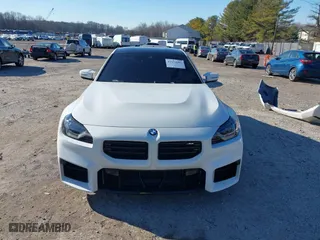 2023 BMW M2 with VIN 3MF13DM04P8D56879, listed as a IAAI auction lot 41174901 with 11,459 mi miles. Bid and sale history available at carsss.com. Image 12.