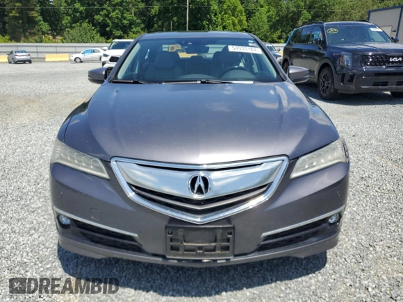 2017 Acura TLX V6 w/Advance Pkg with VIN 19UUB2F7XHA002129, listed as a Copart auction lot 54933184 with 111,963 mi miles and Salvage title. Bid and sale history available at DreamBid. Image 5.