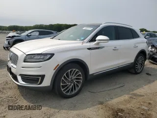 2019 Lincoln Nautilus Reserve with VIN 2LMPJ8LP9KBL32054, listed as a Copart auction lot 59302435 with 70,408 mi miles and Salvage title. Bid and sale history available at DreamBid. Image 1.