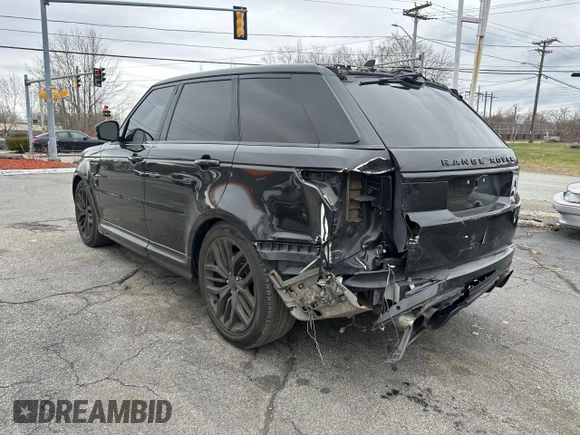 2016 Land Rover Range Rover Sport SVR с VIN SALWZ2EF0GA102338, выставлен на аукционе Copart как лот 53354855 с пробегом 101 376 миль миль и Чистый • Clean title. История ставок и продаж доступна на DreamBid. Изображение 3.