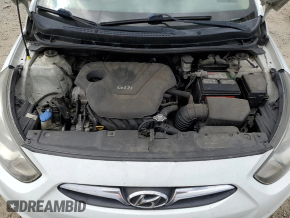 2012 Hyundai Accent GLS z VIN KMHCT4AE4CU217517, wystawiony jako Copart lot #56701165 z przebiegiem 174 463 mil mil oraz Szkody całkowita. Historia ofert i sprzedaży dostępna na DreamBid. Obrazek 11.