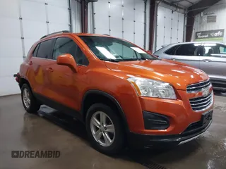 2016 Chevrolet Trax LT with VIN KL7CJPSB1GB547937, listed as a IAAI auction lot 41520062 with 83,087 mi miles. Bid and sale history available at carsss.com. Image 1.