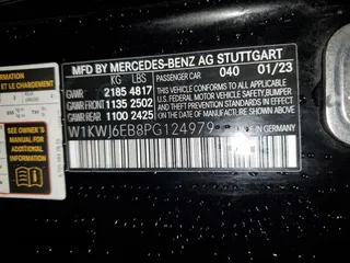 2023 Mercedes-Benz C 43 AMG with VIN W1KWJ6EB8PG124979, listed as a Copart auction lot 45275515 with 6,275 mi miles and Salvage Title. Bid and sale history available at carsss.com. Image 13.