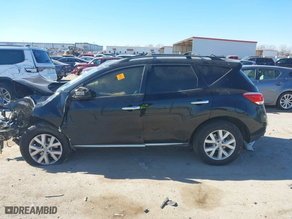 2014 Nissan Murano SL with VIN JN8AZ1MU8EW407005, listed as a IAAI auction lot 41390697 with 1 mi miles. Bid and sale history available at carsss.com. Image 14.