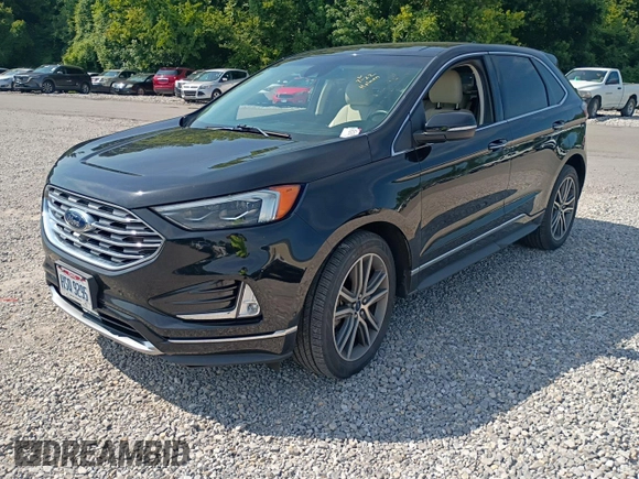 2019 Ford Edge Titanium with VIN 2FMPK4K91KBC09840, listed as a IAAI auction lot 42870883 with 118,778 mi miles and . Bid and sale history available at DreamBid. Image 13.