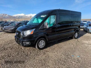 2021 Ford Transit Passenger XL with VIN 1FBAX2C87MKA31418, listed as a Copart auction lot 47065435 with 110,681 mi miles and Salvage Title. Bid and sale history available at DreamBid. Image 1.