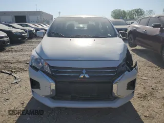 2023 Mitsubishi Mirage ES with VIN ML32FUFJ5PHF05662, listed as a Copart auction lot 53632475 with 21,861 mi miles and Salvage title. Bid and sale history available at DreamBid. Image 5.