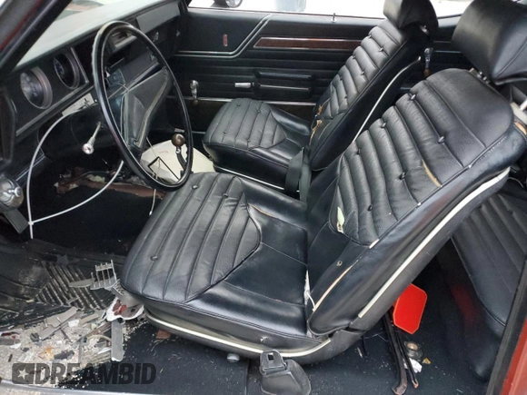 1970 Oldsmobile Cutlass with VIN 336870M340802, listed as a Copart auction lot 80190234 with 13,668 mi miles and Salvage Title. Bid and sale history available at DreamBid. Image 7.