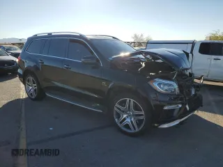 2015 Mercedes-Benz GL-Class GL 63 AMG with VIN 4JGDF7EE8FA562076, listed as a Copart auction lot 72840654 with 36,279 mi miles and Salvage Title. Bid and sale history available at carsss.com. Image 4.