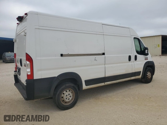 2020 Ram ProMaster Cargo with VIN 3C6TRVDG7LE101787, listed as a Copart auction lot 55619495 with 85,289 mi miles and Clean Title. Bid and sale history available at DreamBid. Image 3.