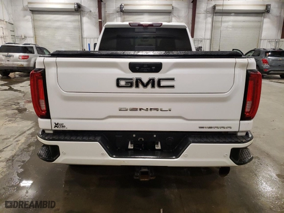 2020 GMC Sierra 3500HD Denali with VIN 1GT49WEY3LF254084, listed as a Copart auction lot 87234124 with 46,642 mi miles and Salvage Title. Bid and sale history available at carsss.com. Image 6.