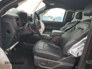 2024 Ford Expedition Max Limited с VIN 1FMJK1K81REA06571, выставлен на аукционе Copart как лот 52141975 с пробегом 50 564 миль миль и Списание • Salvage title. История ставок и продаж доступна на DreamBid. Изображение 7.