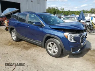 2022 GMC Terrain SLE with VIN 3GKALTEVXNL285189, listed as a Copart auction lot 54359335 with 55,682 mi miles and Non repairable. Bid and sale history available at DreamBid. Image 4.