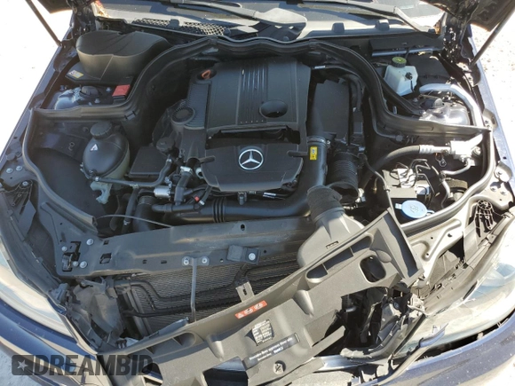 2014 Mercedes-Benz C 250 Sport with VIN WDDGF4HB0EA963918, listed as a Copart auction lot 50125245 with 49,923 mi miles and Salvage Title. Bid and sale history available at DreamBid. Image 11.