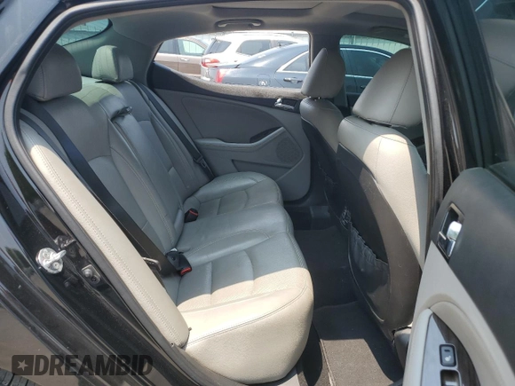 2013 Kia Optima EX with VIN 5XXGN4A72DG120387, listed as a Copart auction lot 59125265 with 150,083 mi miles and Salvage title. Bid and sale history available at DreamBid. Image 10.