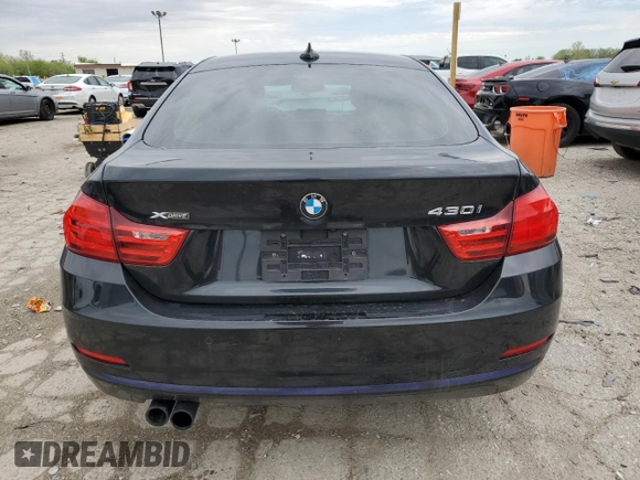 2017 BMW 4 Series 430i xDrive z VIN WBA4F9C56HG792120, wystawiony jako Copart lot #54511365 z przebiegiem 94 214 mil mil oraz Szkoda całkowita • Salvage title. Historia ofert i sprzedaży dostępna na DreamBid. Obrazek 6.