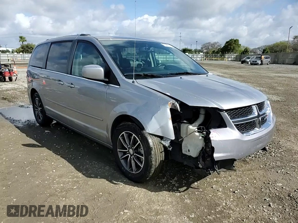 2017 Dodge Grand Caravan SXT with VIN 2C4RDGCG3HR861235, listed as a Copart auction lot 51499975 with 86,928 mi miles and Salvage Title. Bid and sale history available at DreamBid. Image 12.