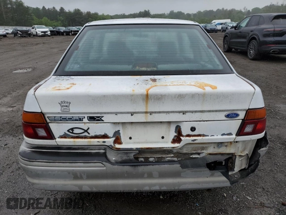 1992 Ford Escort с VIN 1FAPP11J5NW167729, выставлен на аукционе Copart как лот 57692925 с пробегом 73 341 миль миль и Чистый • Clean title. История ставок и продаж доступна на DreamBid. Изображение 6.