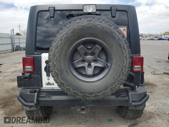 2013 Jeep Wrangler Unlimited Rubicon with VIN 1C4BJWFG0DL529739, listed as a Copart auction lot 53685875 with 93,116 mi miles and Salvage Title. Bid and sale history available at carsss.com. Image 6.