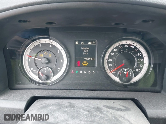 2017 Ram 1500 Express with VIN 1C6RR7KG3HS813355, listed as a IAAI auction lot 41677868 with 79,672 mi miles and . Bid and sale history available at DreamBid. Image 7.