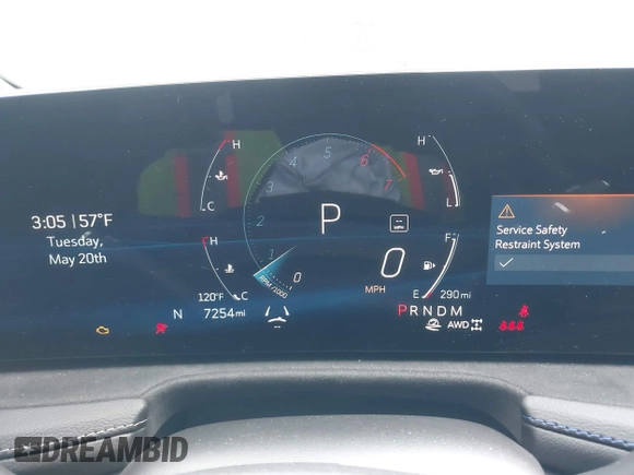 2024 Cadillac XT4 AWD Sport with VIN 1GYFZFR40RF223782, listed as a IAAI auction lot 42295745 with 7,254 mi miles and . Bid and sale history available at DreamBid. Image 7.