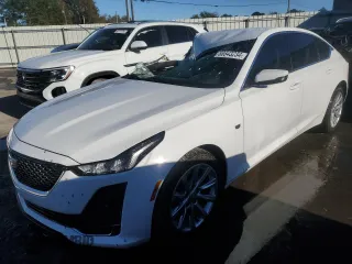 2020 Cadillac CT5 Luxury with VIN 1G6DM5RKXL0152351, listed as a Copart auction lot 80843234 with 17,154 mi miles and Non Repairable. Bid and sale history available at carsss.com. Image 1.