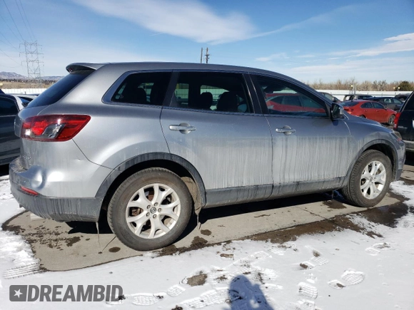 2013 Mazda CX-9 Sport with VIN JM3TB2BA7D0409506, listed as a Copart auction lot 43003285 with 193,375 mi miles and Salvage Title. Bid and sale history available at carsss.com. Image 3.