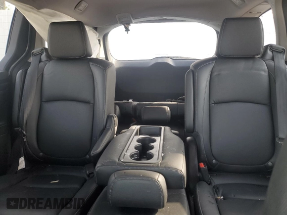 2023 Honda Odyssey Touring with VIN 5FNRL6H83PB053962, listed as a Copart auction lot 51461865 with 24,808 mi miles and Salvage Title. Bid and sale history available at DreamBid. Image 10.