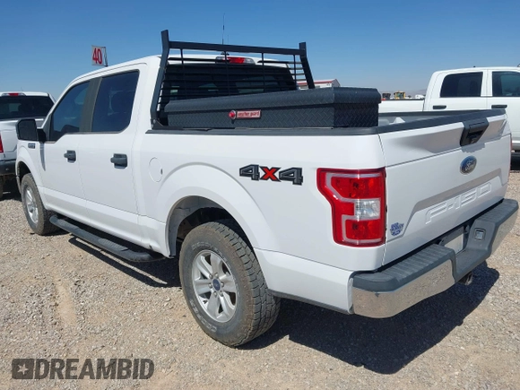 2018 Ford F-150 XL with VIN 1FTEW1E54JKF30802, listed as a IAAI auction lot 42417270 with 67,956 mi miles and . Bid and sale history available at DreamBid. Image 3.