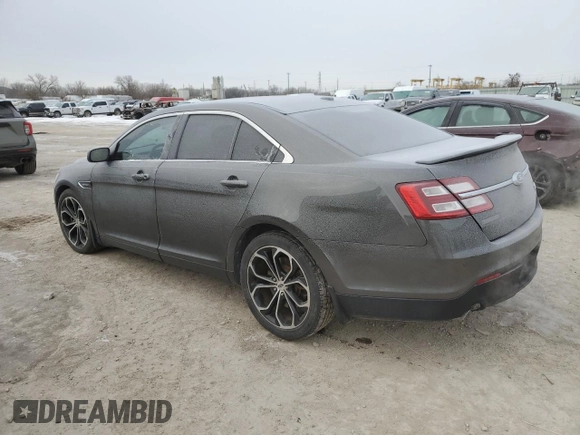 2015 Ford Taurus SHO with VIN 1FAHP2KT8FG158965, listed as a Copart auction lot 89404715 with 122,032 mi miles and Salvage Title. Bid and sale history available at DreamBid. Image 2.