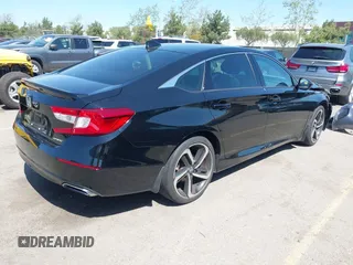 2018 Honda Accord Sedan Sport 1.5T with VIN 1HGCV1F39JA173342, listed as a IAAI auction lot 41857705 with 106,698 mi miles. Bid and sale history available at carsss.com. Image 4.
