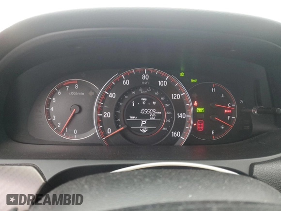 2016 Honda Accord Sport z VIN 1HGCR2F57GA096815, wystawiony jako Copart lot #47141755 z przebiegiem 105 509 mil mil oraz Szkoda całkowita • Salvage title. Historia ofert i sprzedaży dostępna na DreamBid. Obrazek 9.