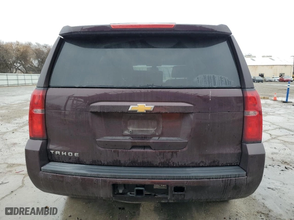 2017 Chevrolet Tahoe LS with VIN 1GNSCAKC6HR259734, listed as a Copart auction lot 43652265 with 154,099 mi miles and Salvage Title. Bid and sale history available at carsss.com. Image 6.