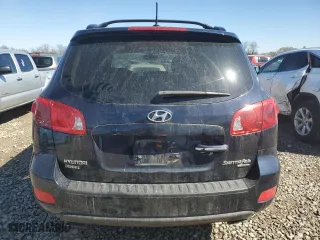 2009 Hyundai Santa Fe SE with VIN 5NMSH13E99H328349, listed as a Copart auction lot 48943815 with 227,094 mi miles and Salvage Title. Bid and sale history available at carsss.com. Image 6.