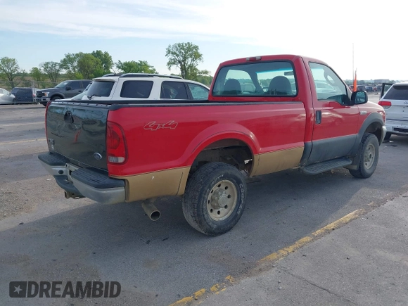 2003 Ford F-250 XL z VIN 1FTNF21L63EB22460, wystawiony jako IAAI lot #42330580 z przebiegiem 142 557 mil mil oraz . Historia ofert i sprzedaży dostępna na DreamBid. Obrazek 4.