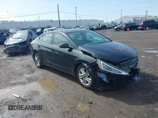 2020 Hyundai Elantra SEL with VIN 5NPD84LFXLH510395, listed as a IAAI auction lot 41948548 with 35,079 mi miles and . Bid and sale history available at DreamBid. Image 1.