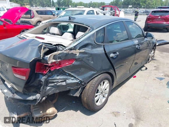 2016 Kia Optima LX with VIN KNAGT4L37G5069524, listed as a IAAI auction lot 42630982 with Not provided miles and . Bid and sale history available at DreamBid. Image 4.