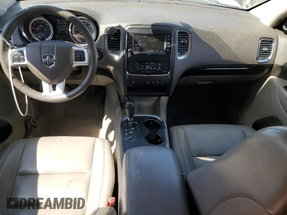2013 Dodge Durango Crew with VIN 1C4RDJDG9DC700757, listed as a Copart auction lot 57989045 with 204,907 mi miles and Clean title. Bid and sale history available at DreamBid. Image 8.