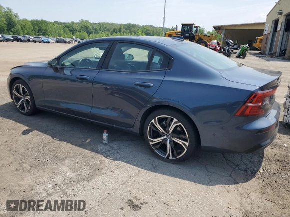2024 Volvo S60 Plus Dark Theme with VIN 7JRL12TL7RG285605, listed as a Copart auction lot 59494665 with 12,762 mi miles and Salvage title. Bid and sale history available at DreamBid. Image 2.