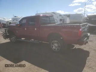 2015 Ford F-350 Platinum with VIN 1FT8W3BT3FEA22502, listed as a Copart auction lot 45839334 with 139,969 mi miles and Salvage title. Bid and sale history available at DreamBid. Image 2.
