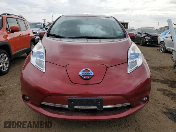 2013 Nissan LEAF SL with VIN 1N4AZ0CP7DC411814, listed as a Copart auction lot 51166825 with 40,108 mi miles and Non repairable. Bid and sale history available at DreamBid. Image 5.