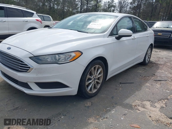 2017 Ford Fusion SE with VIN 3FA6P0H70HR375377, listed as a IAAI auction lot 41807636 with 72,730 mi miles and . Bid and sale history available at carsss.com. Image 2.