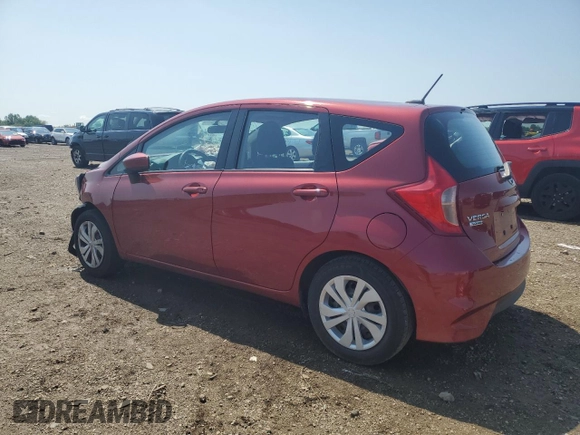 2017 Nissan Note SV with VIN 3N1CE2CP3HL358553, listed as a Copart auction lot 60897425 with 65,447 mi miles and Salvage title. Bid and sale history available at DreamBid. Image 2.
