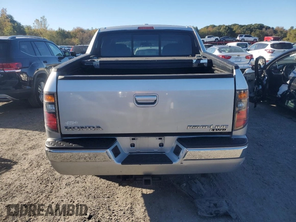 2006 Honda Ridgeline RTL with VIN 2HJYK16556H502461, listed as a Copart auction lot 74783444 with 204,253 mi miles and Clean Title. Bid and sale history available at carsss.com. Image 6.